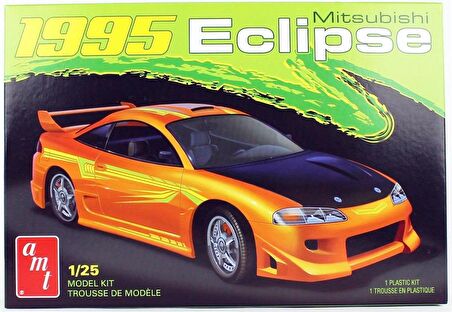 AMT 1089M 1/25 1995 Mitsubishi Eclipse, Demonte Plastik Araba Maketi