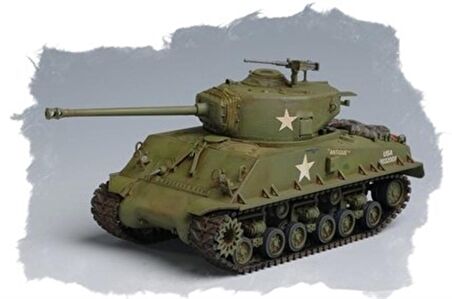 HobbyBoss 84804 1/48 M4A3E8 Tankı Demonte Plastik Maketi