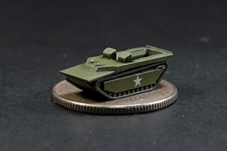 AFV Club SE73516 1/350 US WW2 Çıkartma Gemisi Araç Seti Demonte Plastik Maketi