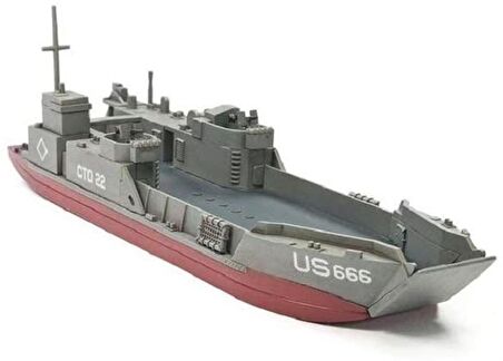 AFV Club SE73518 1/350 U.S NAVY LCT Mk. 6-501 class (1943-1945) Çıkartma Gemisi Demonte Plastik Maketi