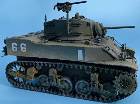 AFV Club AF35S60 1/35 M5 Erken Dönem, Bear in Jinmen (LIMITED) Zırhlı Aracı Demonte Plastik Maketi