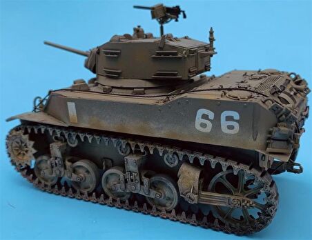 AFV Club AF35S60 1/35 M5 Erken Dönem, Bear in Jinmen (LIMITED) Zırhlı Aracı Demonte Plastik Maketi