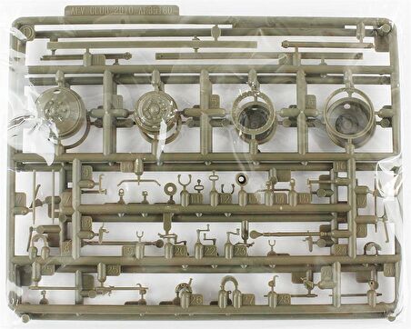 AFV Club AF35S64 1/35 3in Gun M5 On Carriage M1 Top Demonte Plastik Maketi