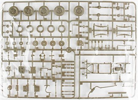 AFV Club AF35S99 1/35 IDF M38A1/CJ5 (2 models set) Tank Savarlı Jeep Demonte Plastik Maketi