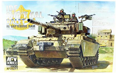 AFV Club AF35277 1/35 IDF Sho't Kal Dalet (w/ Battery Ram) Tankı Demonte Plastik Maketi