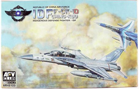 AFV Club AR48109 1/48 IDF F-CK-1D (Double Seat) Savaş Uçağı Demonte Plastik Maketi