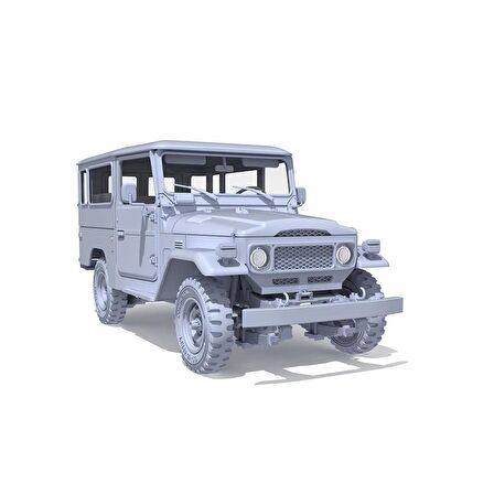 35001 1/35 Ölçek FJ43 Harttop SUV, Askeri Araç Plastik Model Kiti