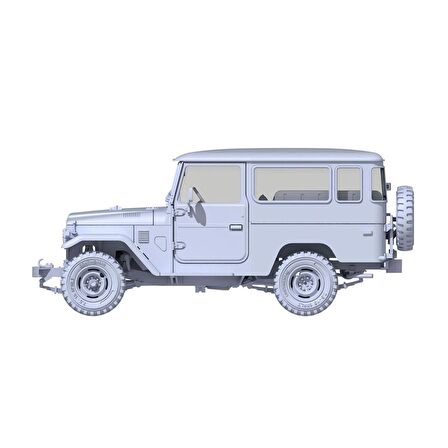 35001 1/35 Ölçek FJ43 Harttop SUV, Askeri Araç Plastik Model Kiti