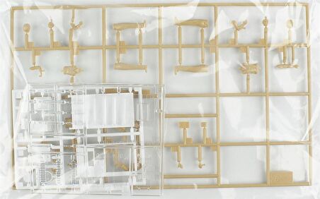 Hasegawa WM06 66006 1/35 Ölçek İnşaat İşçileri Set B, Plastik Model Kiti