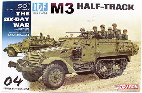 Dragon 3569 1/35 Ölçek IDF M3 Yarı Paletli Personel Taşıyıcı Plastik Model Kiti