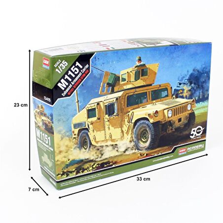 Academy 13415 1/35 Amerikan Zırhlı Personel Taşıyıcı M1151 Demonte Plastik Maketi