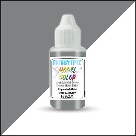 Hobbytime 437 18 ml. FS36231 Koyu Martı Grisi (Dark Gull Grey), Akrilik Model Boyası