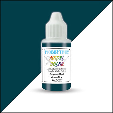 Hobbytime 457 18 ml. RAL5020 Okyanus Mavi (Ocean Blue) Akrilik Model Boyası