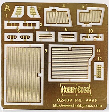 Hobbyboss 82412 1/35 AAVP-7A1 Amfibi Hücum Aracı M