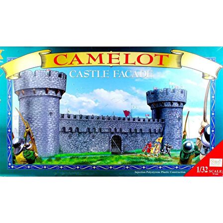 3280 1/32-54MM CAMELOT CASTLE FACADE