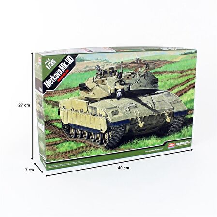 Academy 13286 1/35 Merkava Mk.IID Tankı Demonte Plastik Maketi