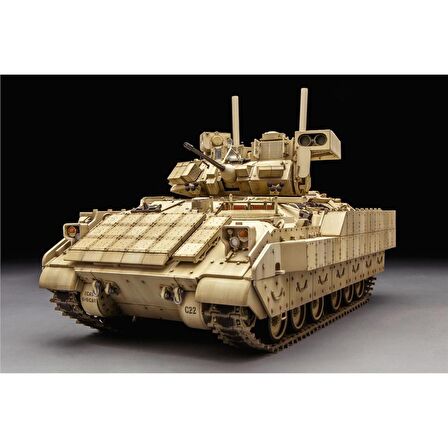 Meng SS-006 1/35 Ölçek M3A3 Bradley ve BUSK III, Zırhlı Personel Taşıyıcı, Plastik Model Kiti