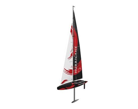 Volantex EXA791-2 Hurricane 100 cm. ABS Gövde, Yelken ve Dümen Servolu,Yarış Tipi RC Yelkenli Model Tekne