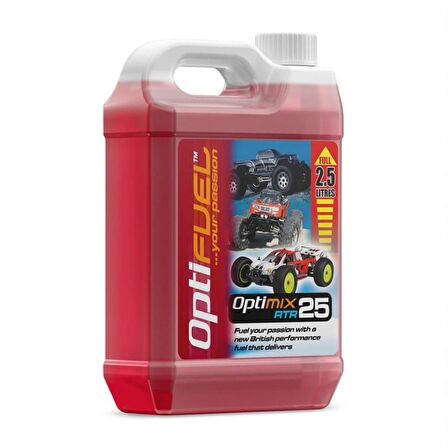 Optifuel  %25 NitroMetan Model Araba Yakıtı, 2.5 Litre