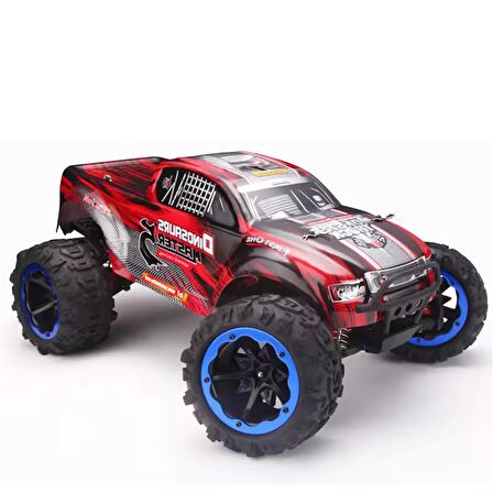 Remo 8036 1/8 Ölçek, 4WD Off Road PRO Monster Truck (Dinosaurs Master) Kırmızı Kaportalı, Fırçasız Motorlu, 7.4V 4200Mah Li-Po