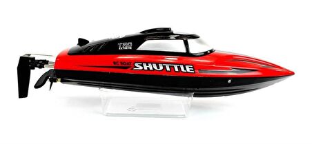 Hendee 2008 Shadow Storm, 37 cm. 7.4V 1200 Mah Li-Po Bataryalı, Yüksek Hızlı, Kırmızı , 2.4 Ghz Uzaktan Kumandalı Yarış Teknesi