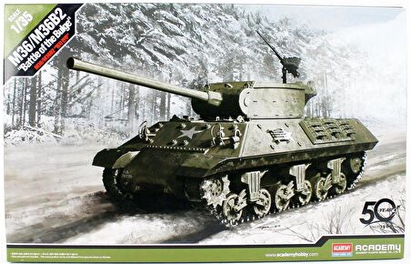 Academy 13501 1/35 M36/M36B2 (Battle of the Bulge) Tankı Demonte Plastik Maketi