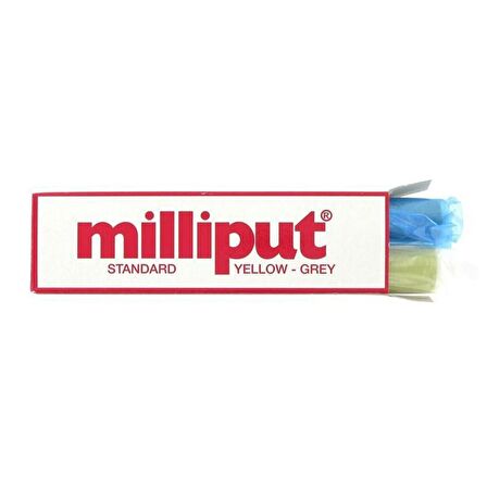 Milliput 01 Standart Tip Çift Bileşenli Epoksi Putty Macun - 2x56=112 Gram