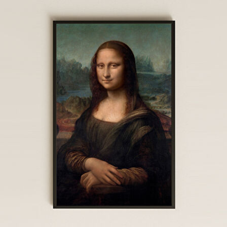 Mona Lisa Tablosu UV Baskı Dekoratif Reprodüksiyon