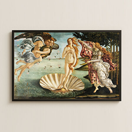 Botticelli Venüs'ün Doğuşu UV Baskı Tablo