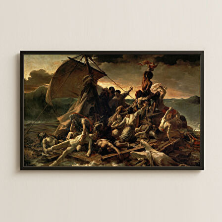 Géricault Medusa'nın Salı UV Baskı Tablo
