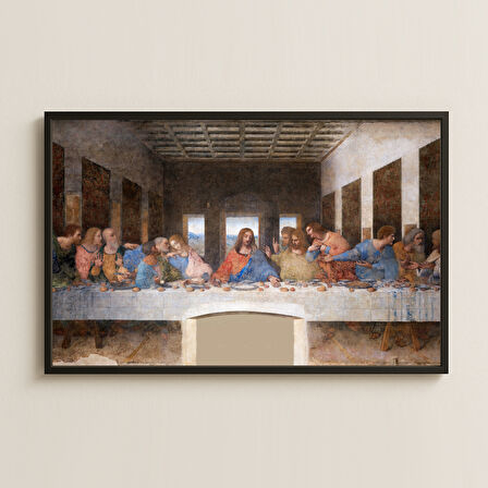 Leonardo da Vinci Son Akşam Yemeği UV Tablo