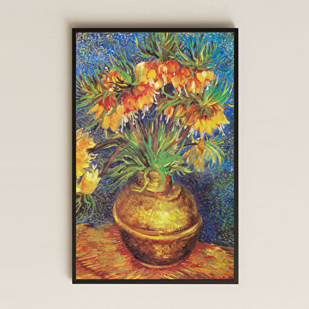 Van Gogh İmparator Tacı Çiçekleri Pleksi Tablo