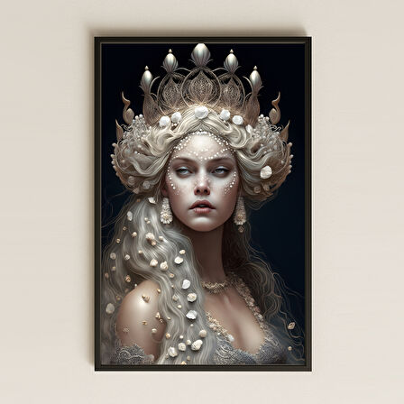 İnci Kraliçesi Temalı Pleksi Tablo
