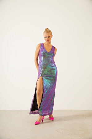 PAYETLİ ABİYE ELBİSE