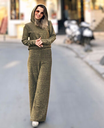 SİMLİ ÖRME PANTOLON