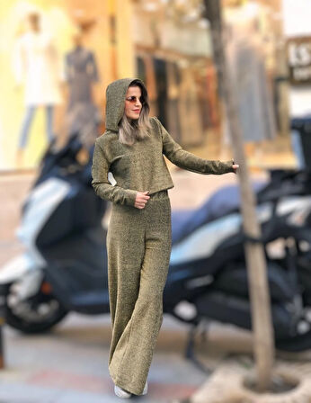 SİMLİ ÖRME PANTOLON