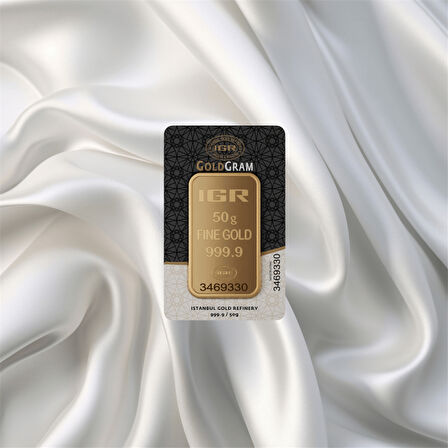 50 Gr 24 Ayar 999.9 İar Gram Altın