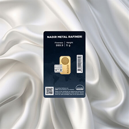 5 Gr 24 Ayar 999.9 Nadir Gram Altın