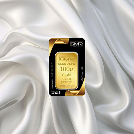 100 Gr 24 Ayar Gmr Gram Altın