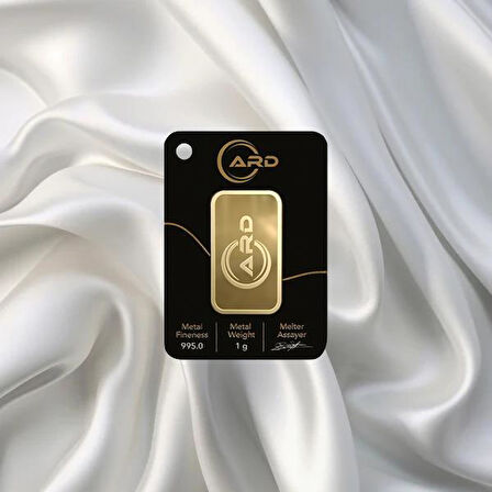 1 Gr 24 Ayar Ard Gram Altın