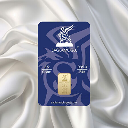 2.5 GR 24 AYAR SAĞLAMOĞLU GRAM ALTIN