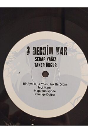 Taner Öngür & Serap Yağız - 3 Derdim Var (Plak)