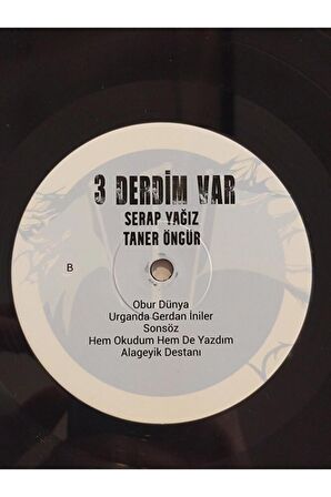 Taner Öngür & Serap Yağız - 3 Derdim Var (Plak)