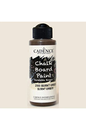 Chalkboard Paint 120ml Kara Tahta Boyası 2560 Burnt Umber