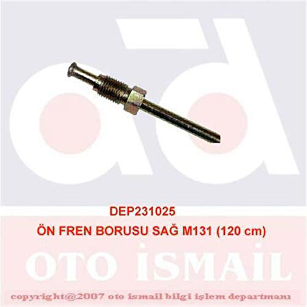 ÖN FREN BORUSU SAĞ M131 120 cm