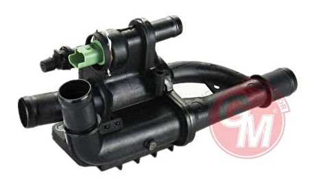 TERMOSTAT YUVASI KOMPLE PEUGEOT 206-207-307-308-407-1007-3008-5008-PARTNER TEPE-C2-C3-C4-C5 II FOCUS III 11 1.6 TDCI COURIER 14 1.5-1.6 TDCI FIESTA 08 17 1.5 TDCI B-MAX 14