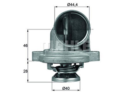 TERMOSTAT 80 C MERCEDES VITO OM601 W638 96 03