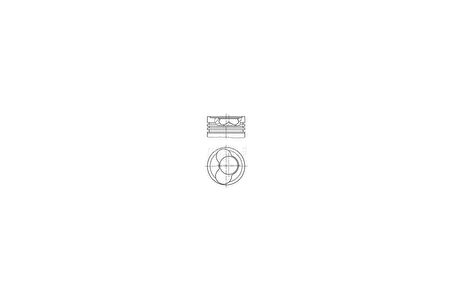 MOTOR PİSTON SEGMAN STD VW T4 2.5 TDI ACV-AHD-ANJ 1.2 SİLİNDİR 81.01