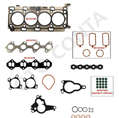 ÜST TAKIM CONTA SKC Lİ SUBAP LASTİKLİ MASTER III 2.3 DCİ 11 MOVANO 2.3 CDTİ 10 M9T