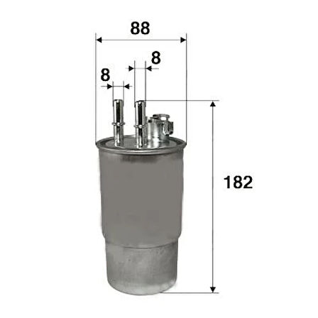 YAKIT FİLTRESİ DOBLO-PALIO-SIENA-PUNTO II 1.9D 11/00 x